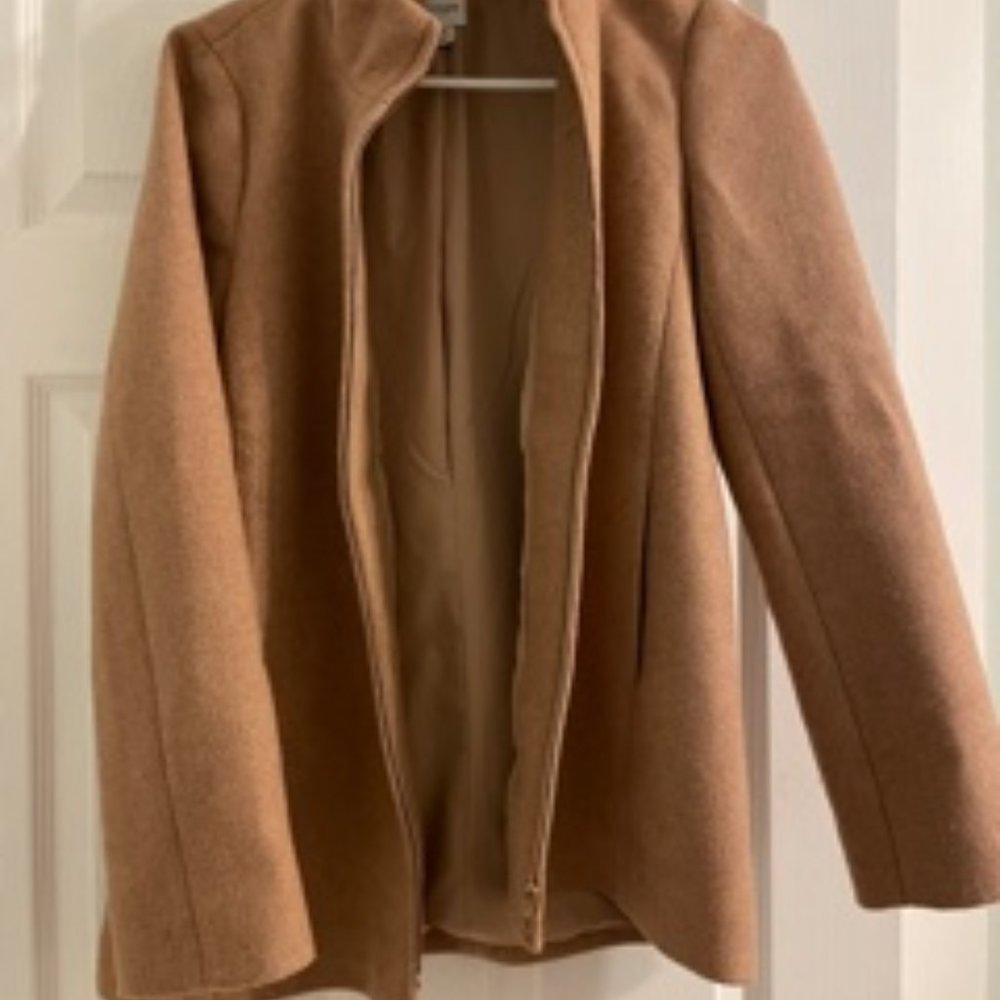 J Crew Tan Coat (S/4)
